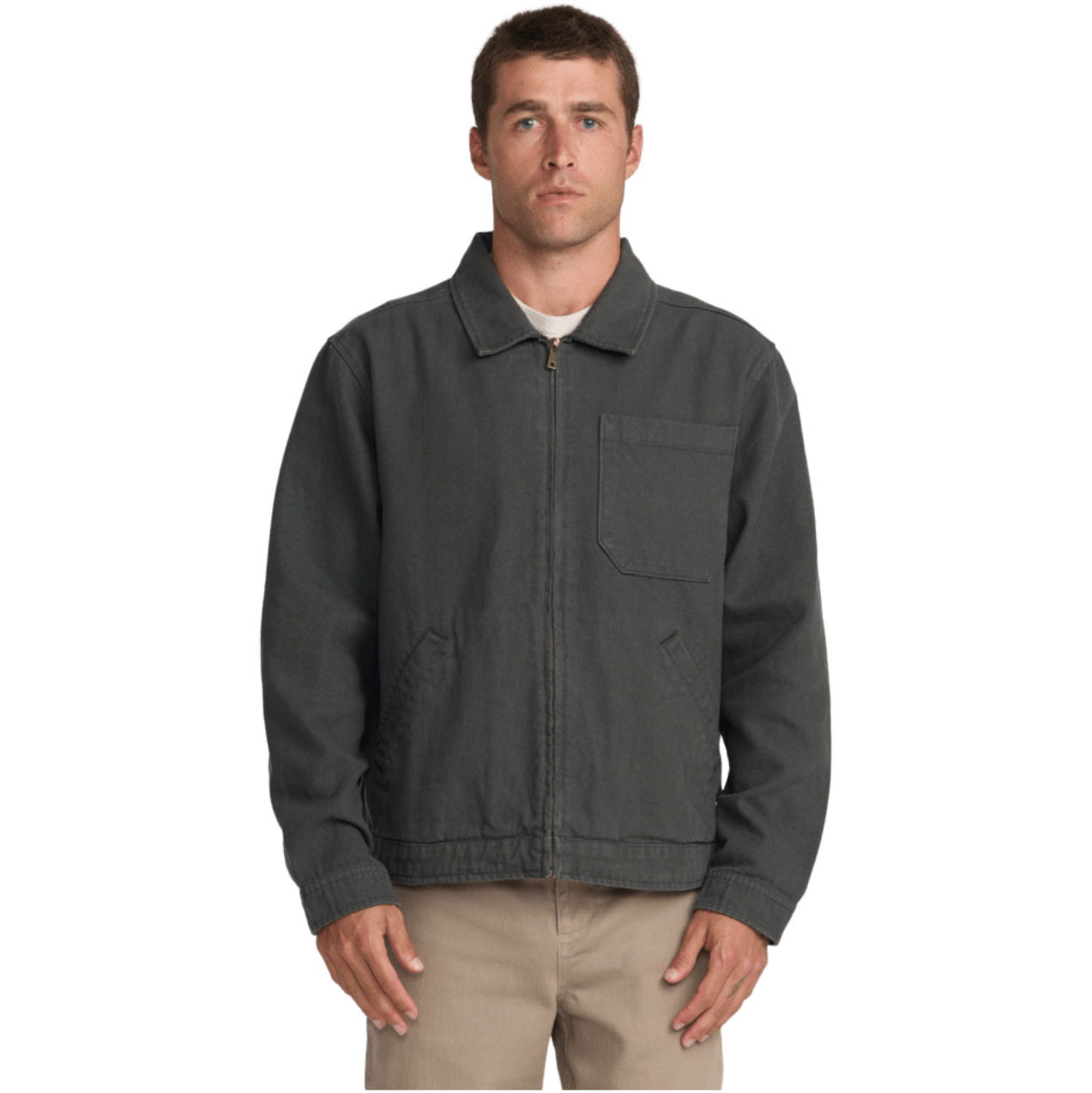 2026 RVCA Mens Dayshift 2 Jacket 23A153502 - Washed Black